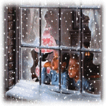 kerst raamsneeuw